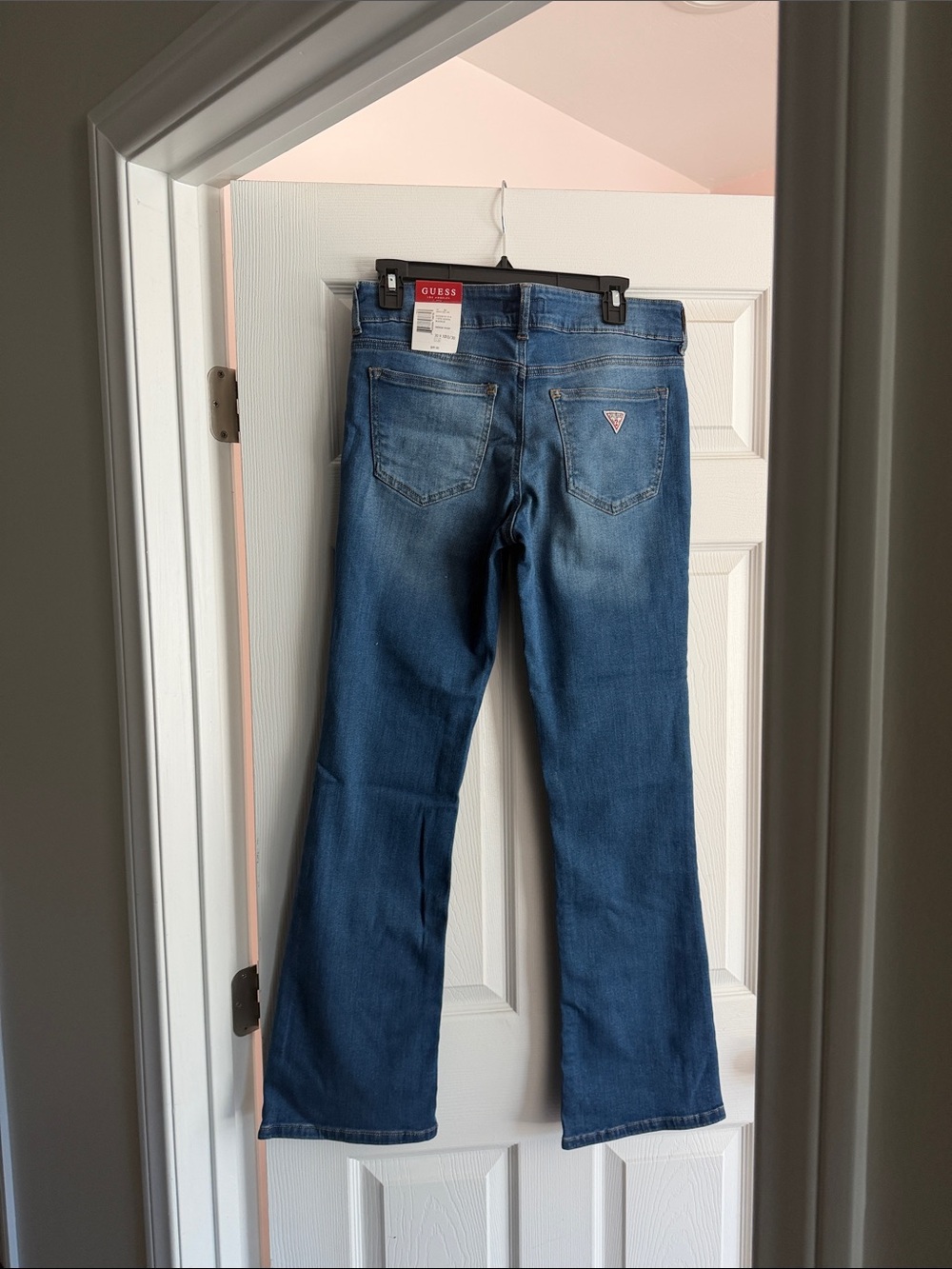 GUESS Women's Medium Blue Flare Jeans